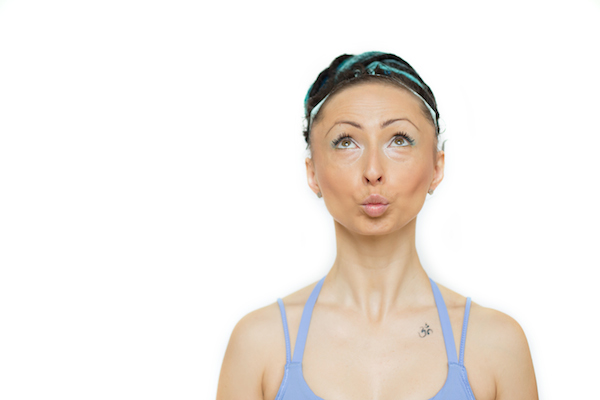 cwiczenia na zmarszczki